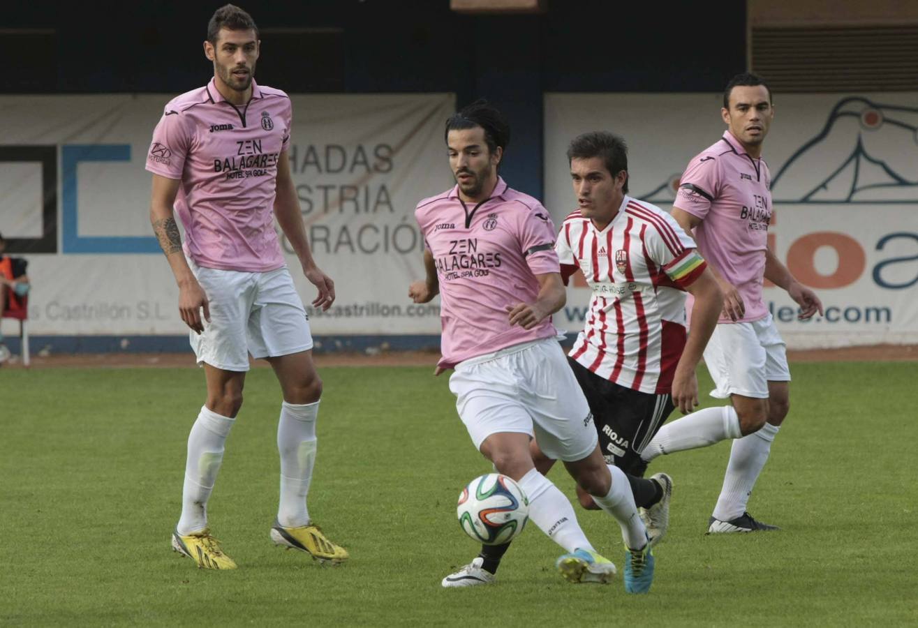 El Real Avilés pierde ante el Logroñés