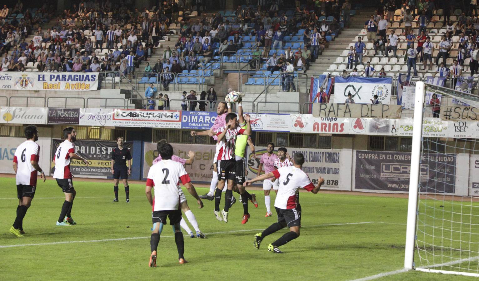 El Real Avilés pierde ante el Logroñés