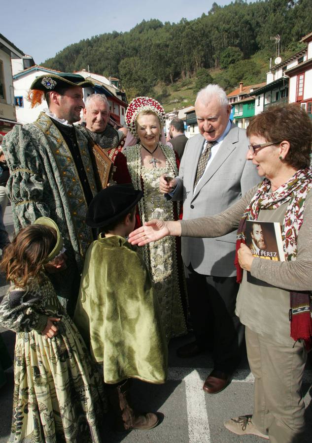 Carlos V recibe a Joseph Pérez en Tazones