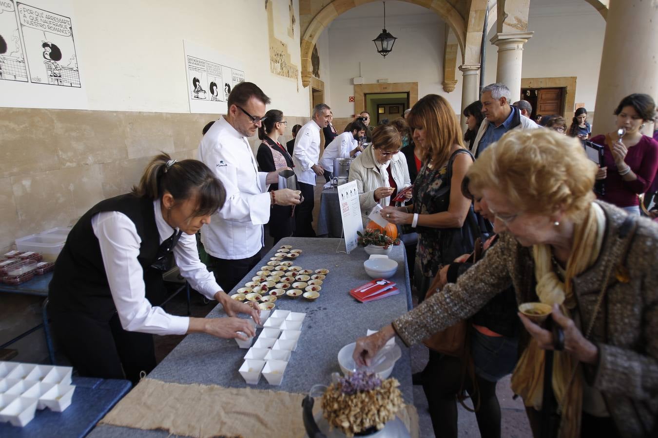 Una sopa para Mafalda y Quino