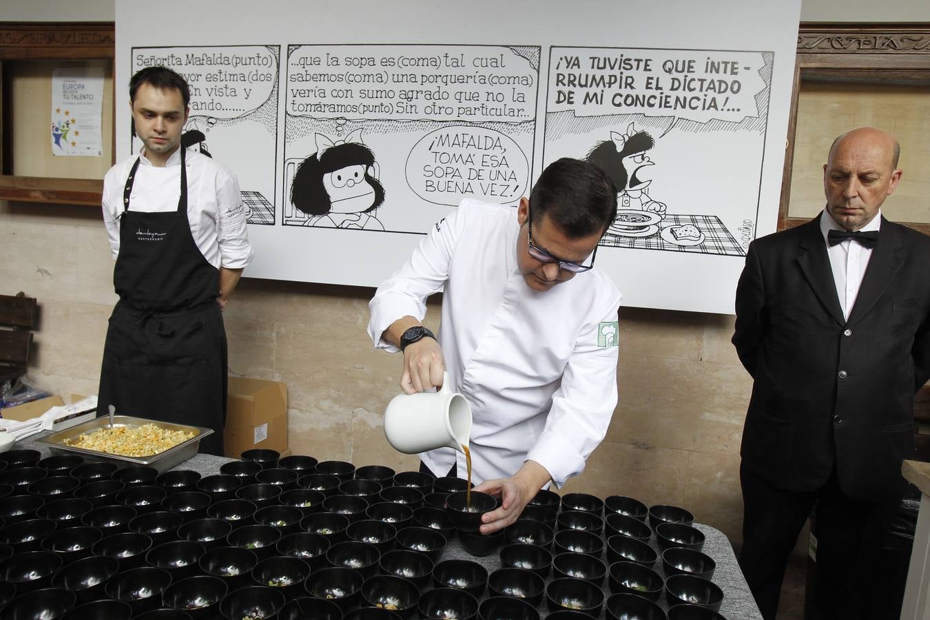 Una sopa para Mafalda y Quino