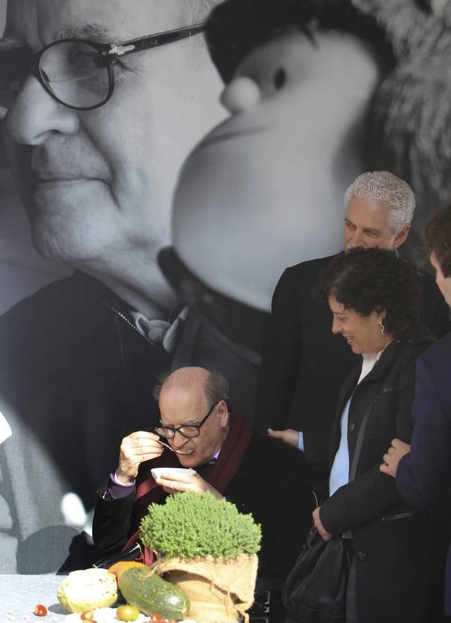 Una sopa para Mafalda y Quino