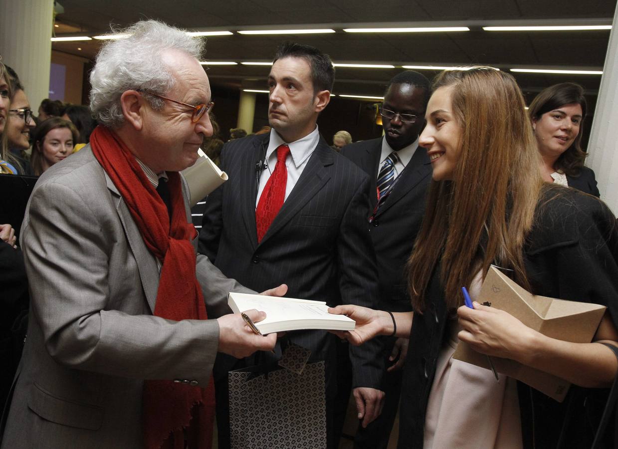 John Banville, Premio Príncipe de las Letras, visita Oviedo