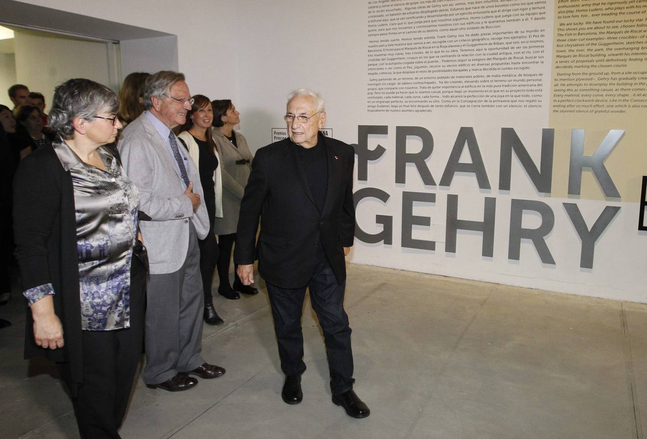 El Premio Príncipe de las Artes, Frank Gehry, en Gijón y Oviedo