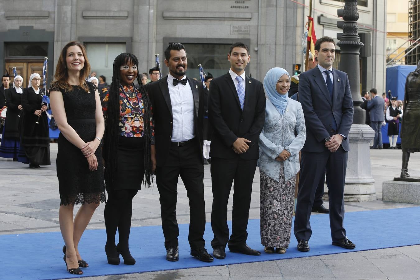 La alfombra azul de los Premios Príncipe de Asturias