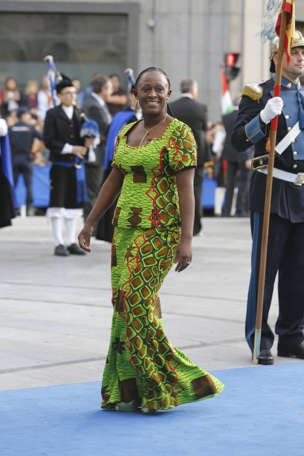 La alfombra azul de los Premios Príncipe de Asturias