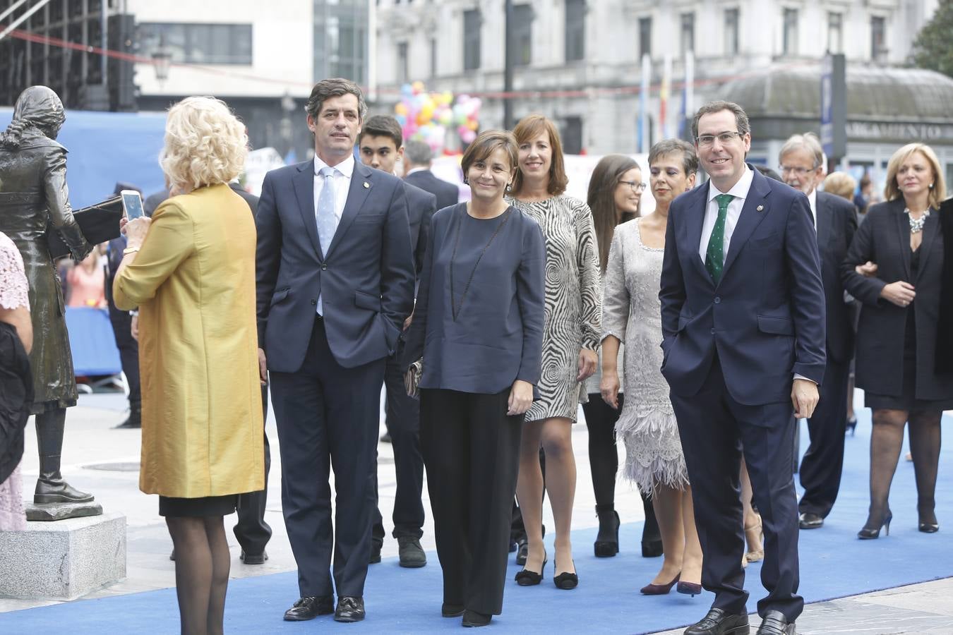 La alfombra azul de los Premios Príncipe de Asturias