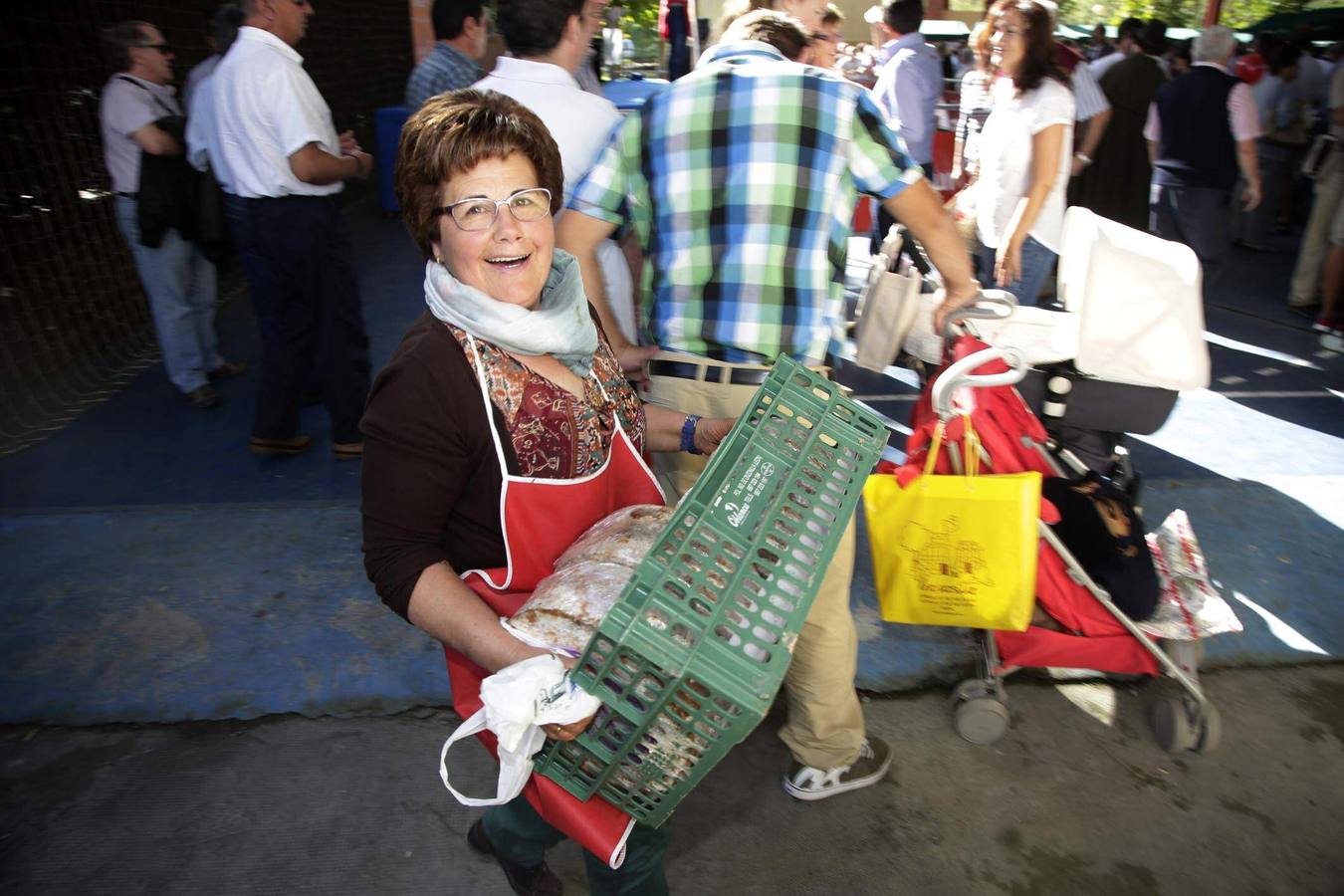 Certamen del queso Gamonéu en Benia de Onís