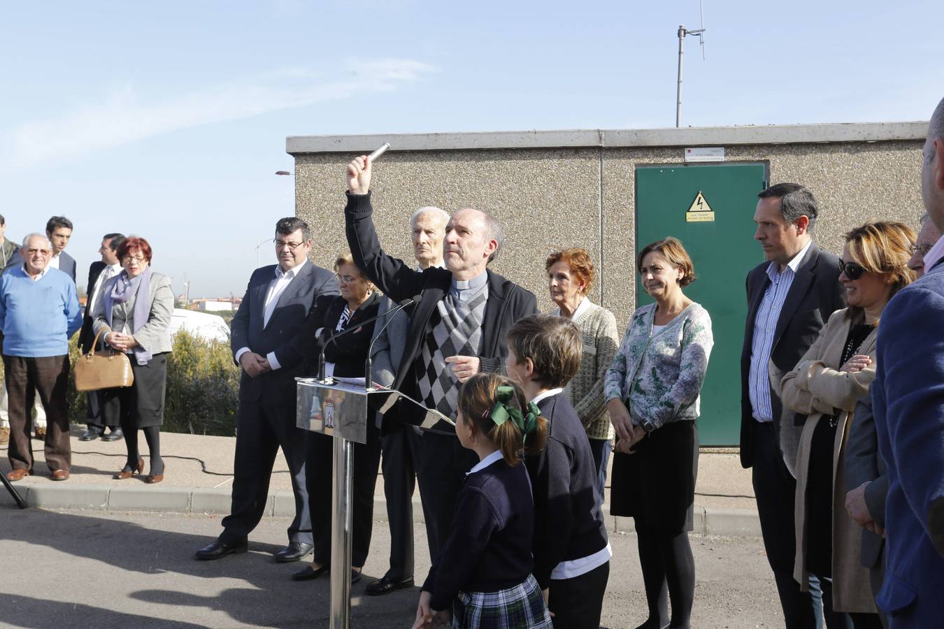 Inauguración de la calle Alfredo Liñero, en Gijón