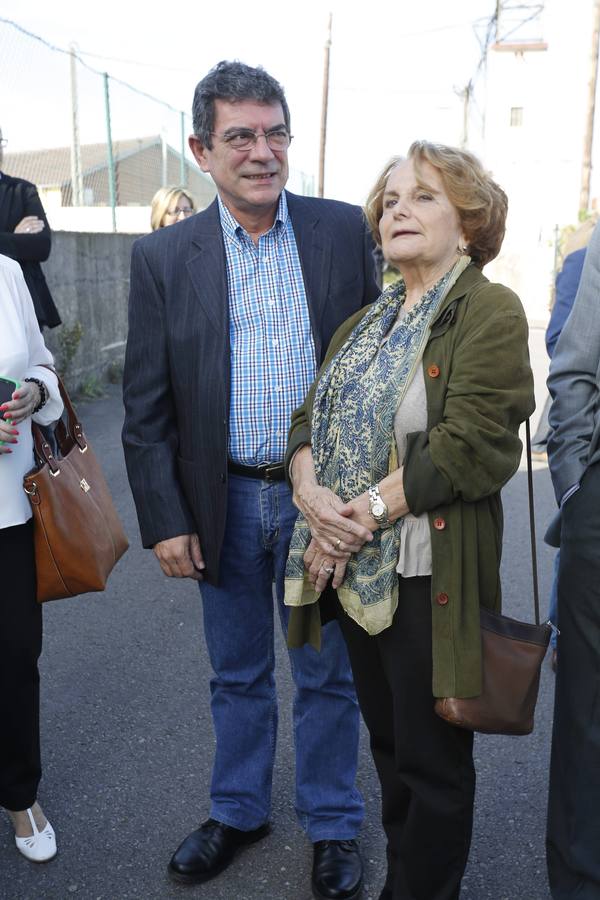 Inauguración de la calle Alfredo Liñero, en Gijón