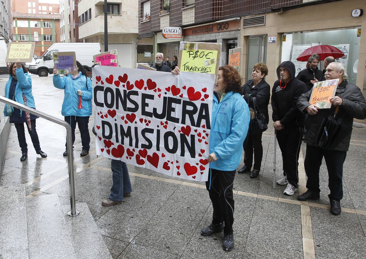 El inicio de la precampaña del PSOE en Asturias, en imágenes