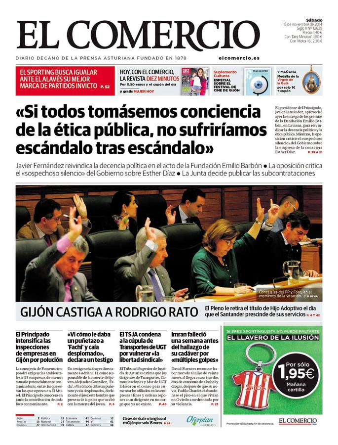 Nueve portadas que explican la dimisión de Esther Díaz