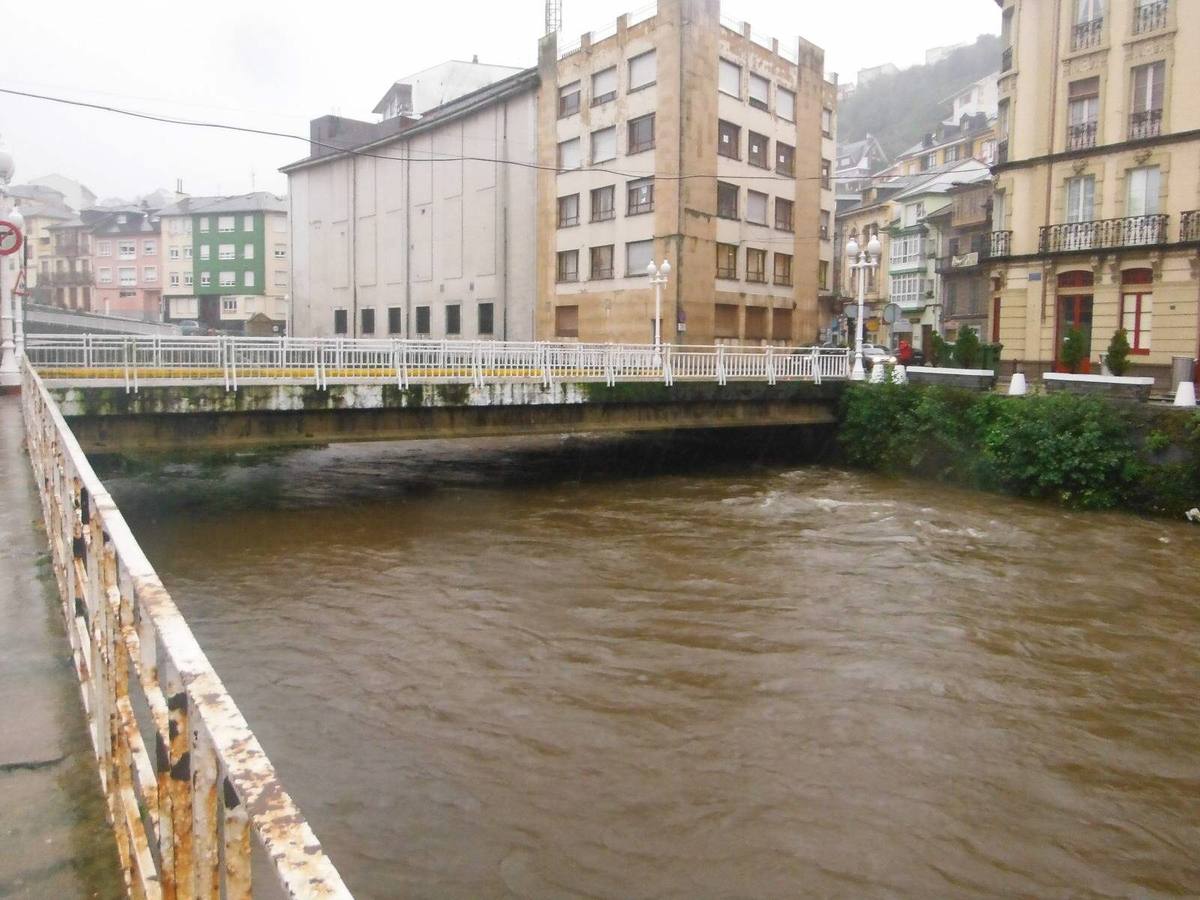 Los daños de las lluvias en el Occidente asturiano