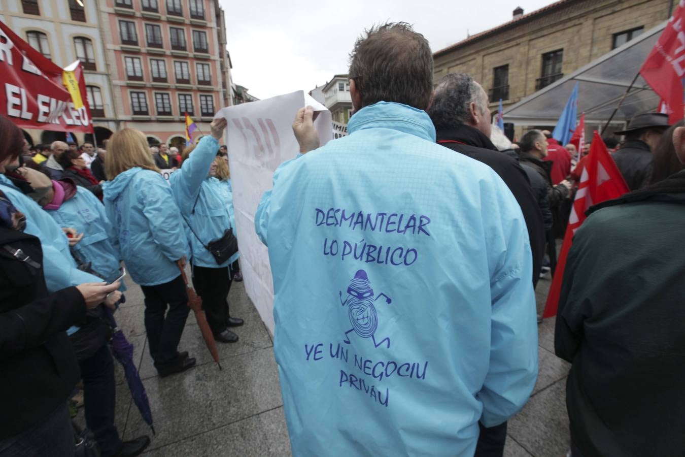 Manifestación en Avilés por los &quot;derechos y la dignidad&quot;