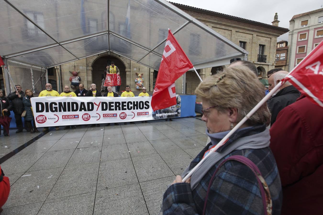 Manifestación en Avilés por los &quot;derechos y la dignidad&quot;