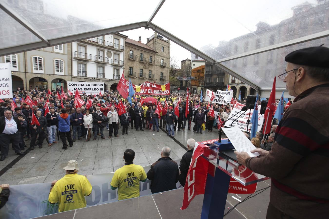 Manifestación en Avilés por los &quot;derechos y la dignidad&quot;