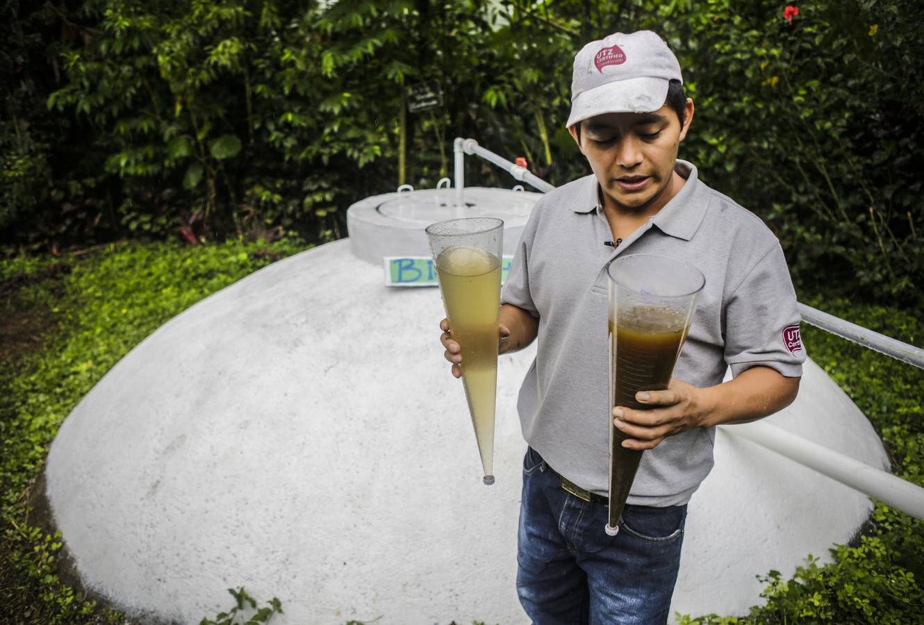 En los secaderos de café en Nicaragua