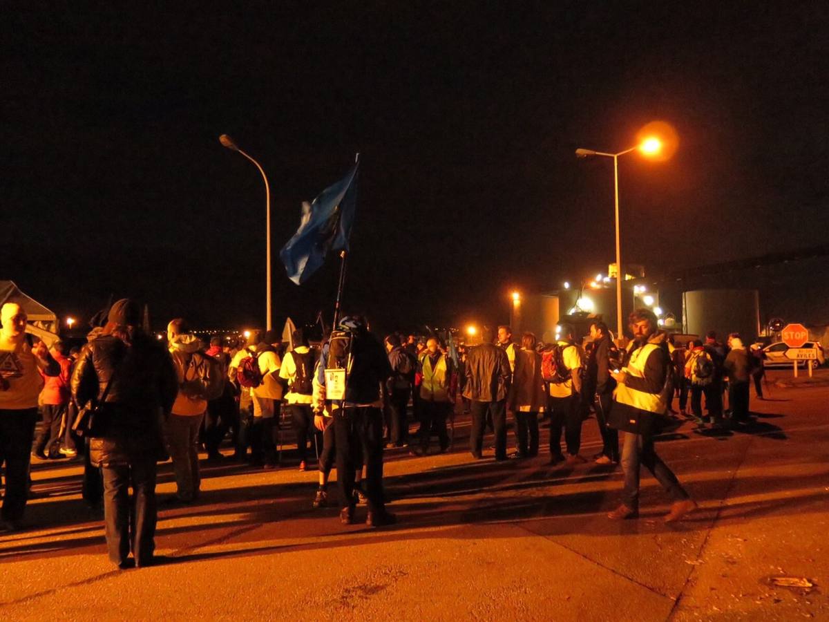 Los trabajadores de Alcoa marchan a Oviedo en defensa de sus empleos