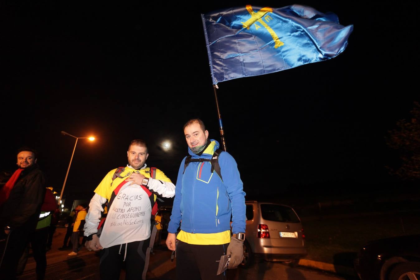 Los trabajadores de Alcoa marchan a Oviedo en defensa de sus empleos