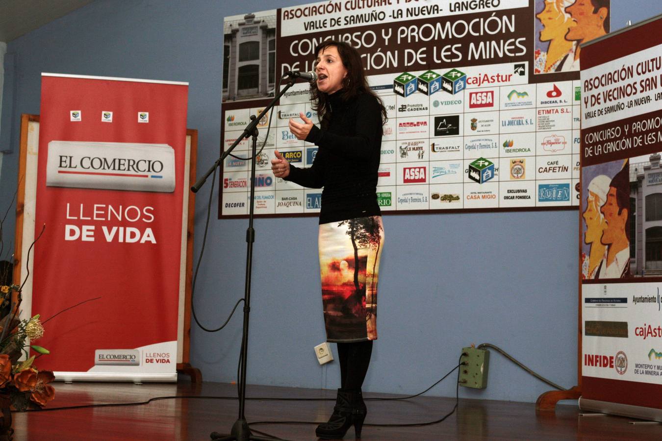 Novena eliminatoria del XXI Concurso de Canción Asturiana de Les Mines