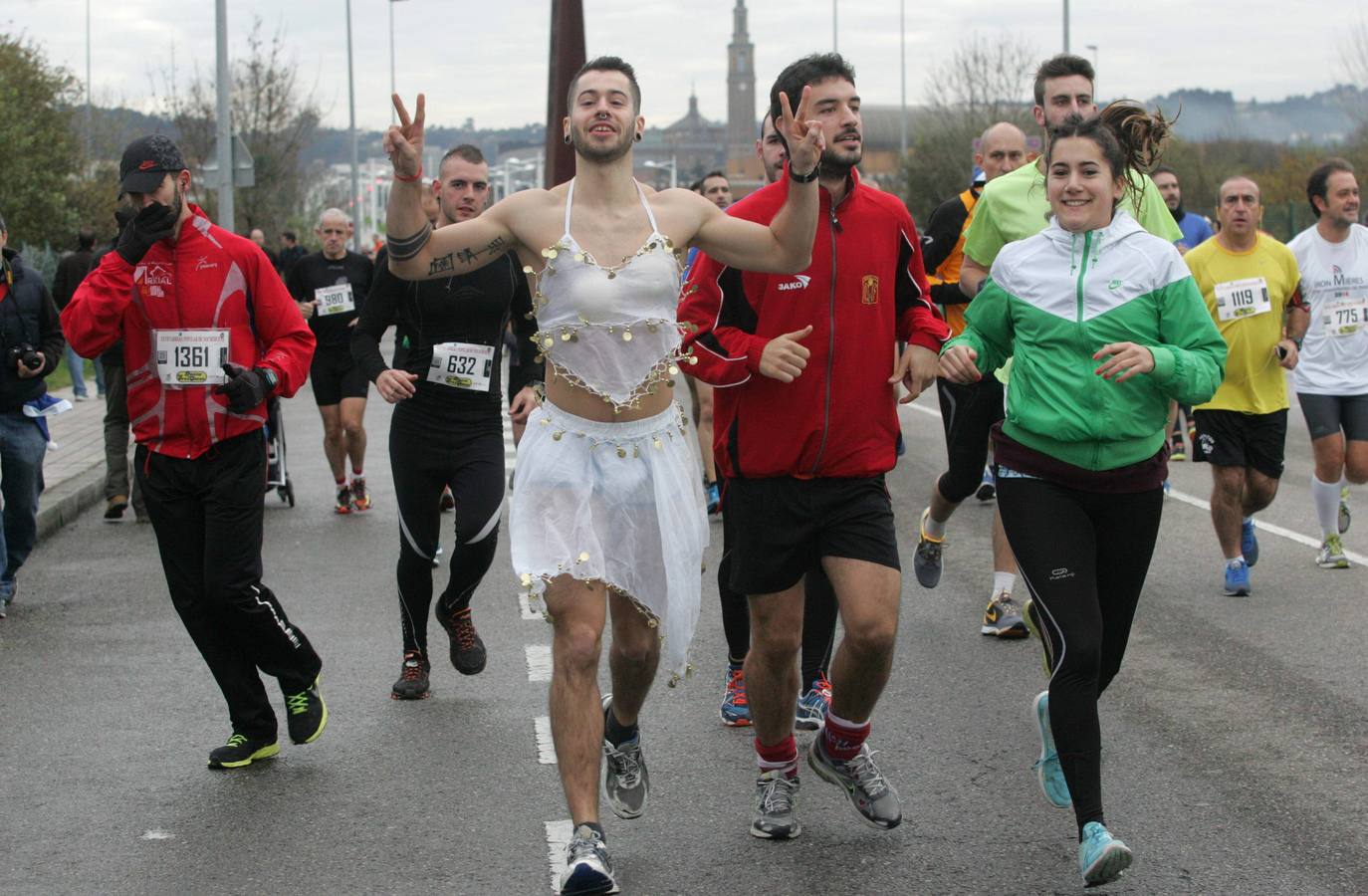 Carrera popular de Nochebuena en Gijón