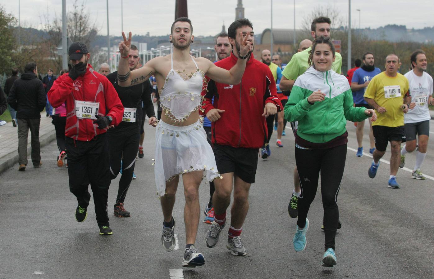 Carrera popular de Nochebuena en Gijón