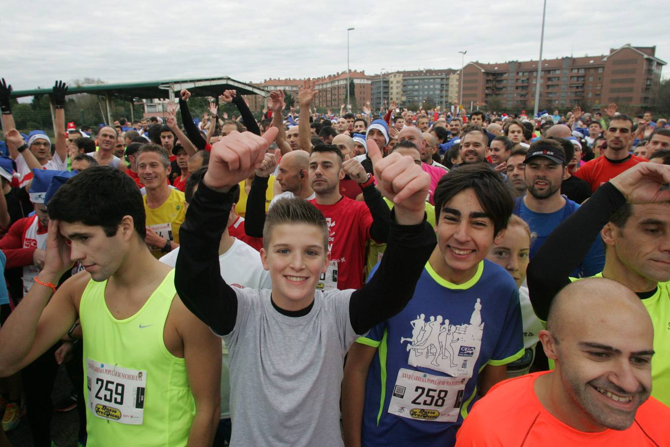 Carrera popular de Nochebuena en Gijón