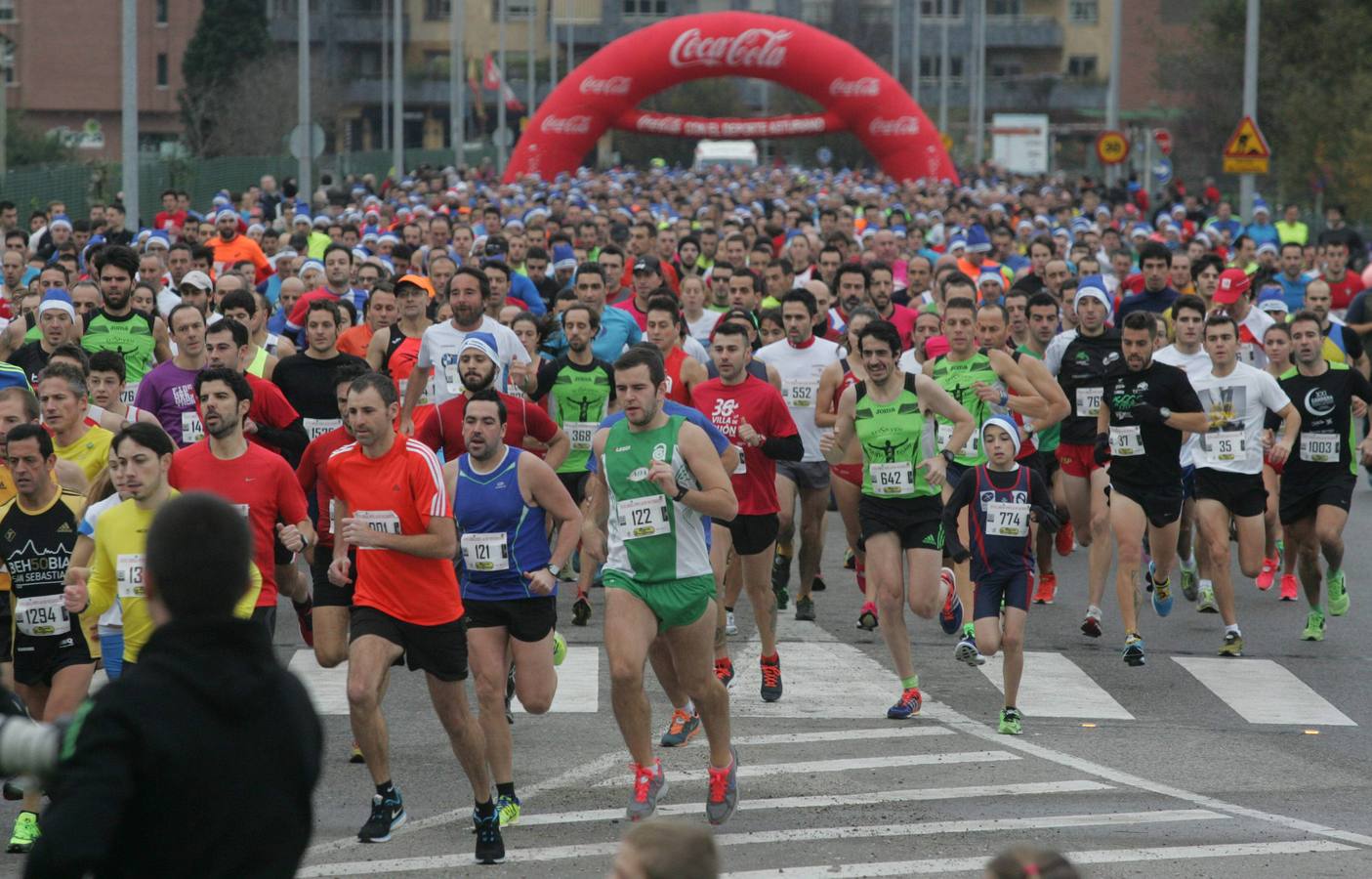 Carrera popular de Nochebuena en Gijón