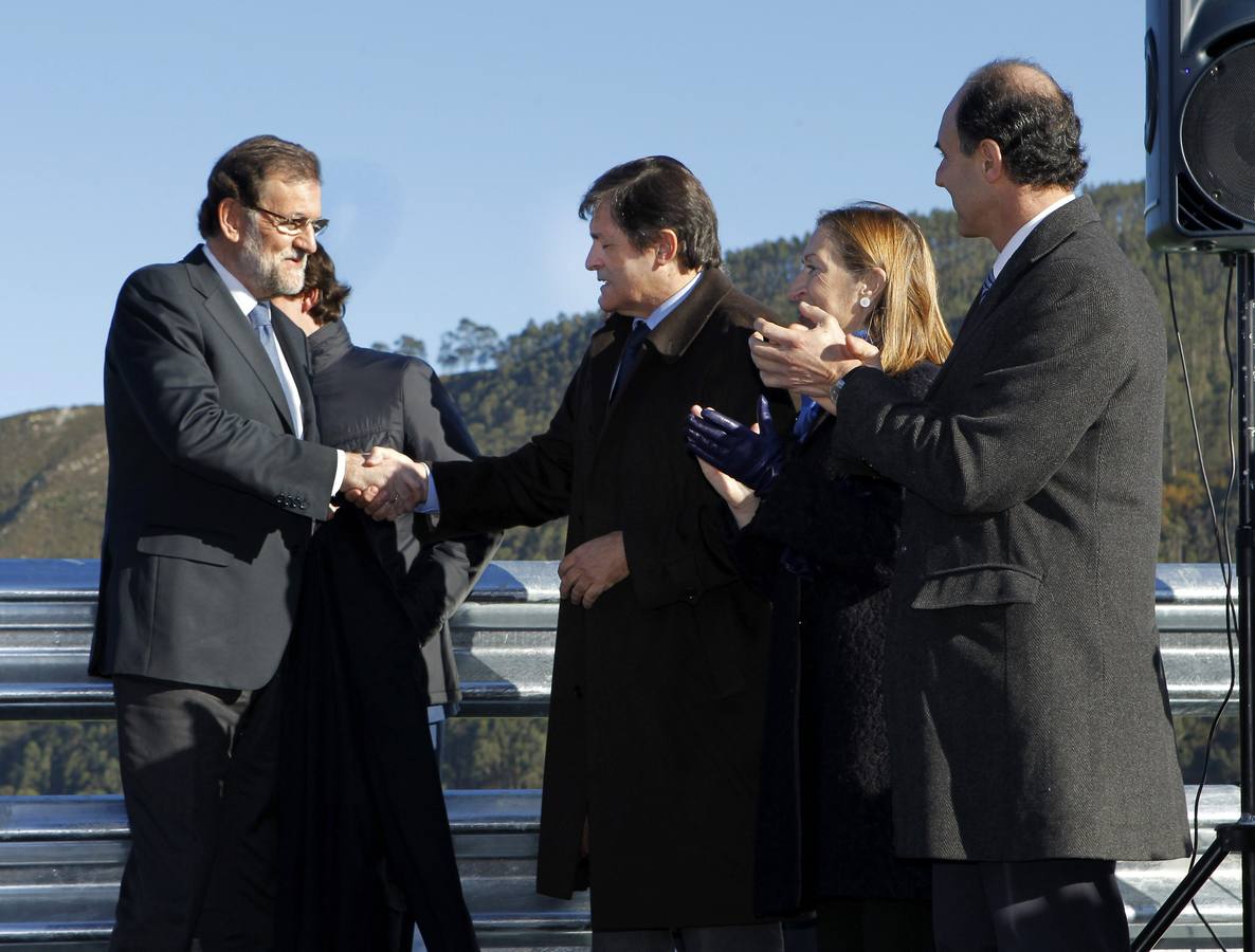 Mariano Rajoy inaugura el último tramo de la autovía del Cantábrico
