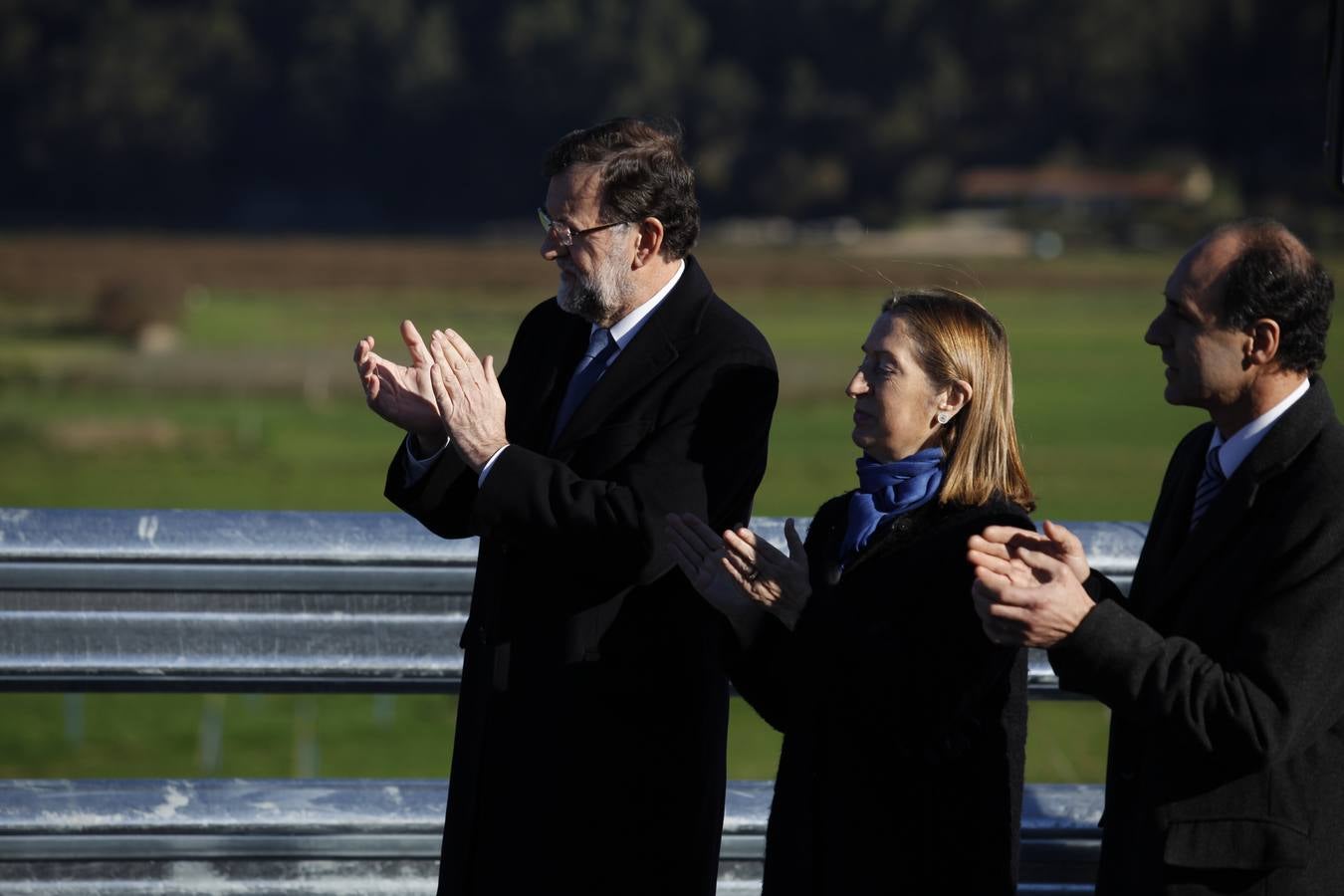 Mariano Rajoy inaugura el último tramo de la autovía del Cantábrico