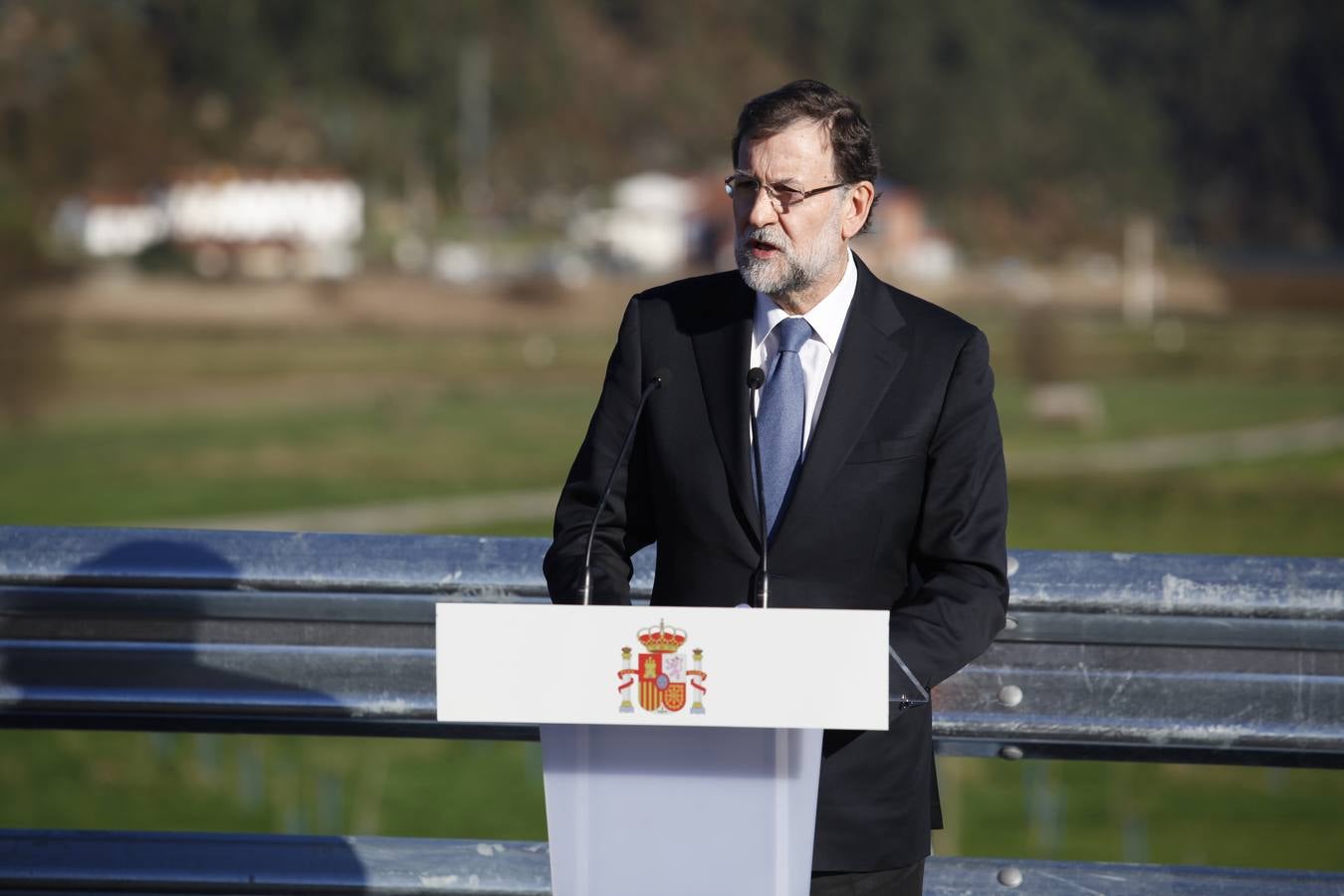 Mariano Rajoy inaugura el último tramo de la autovía del Cantábrico