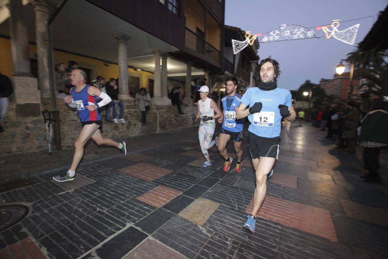 Manuel Guerreiro e Irene Alfonso, vencedores en la San Silvestre de Avilés