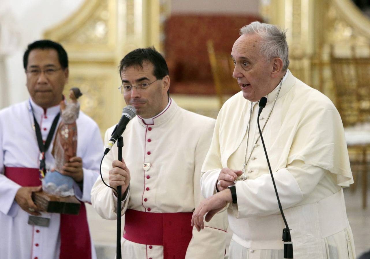 El Papa Francisco, en Filipinas