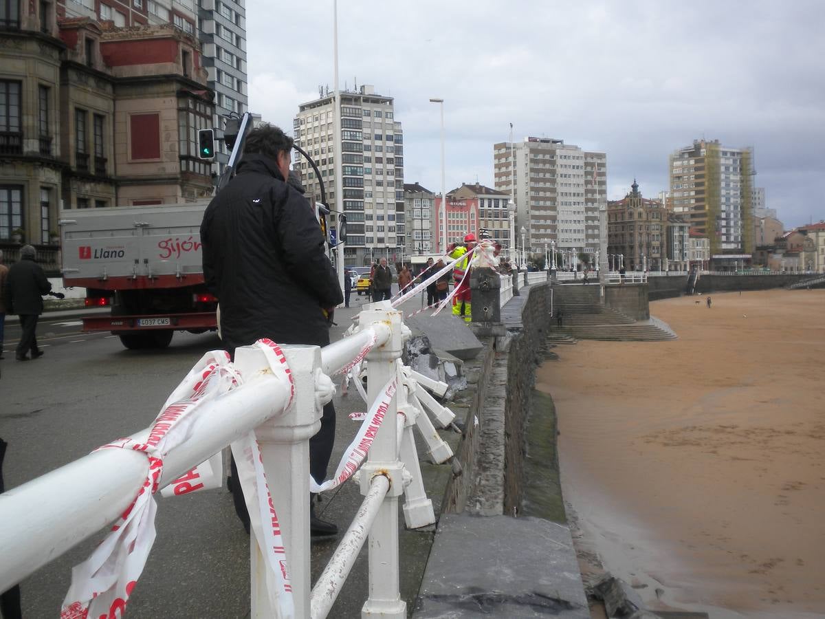 San Lorenzo tras el temporal