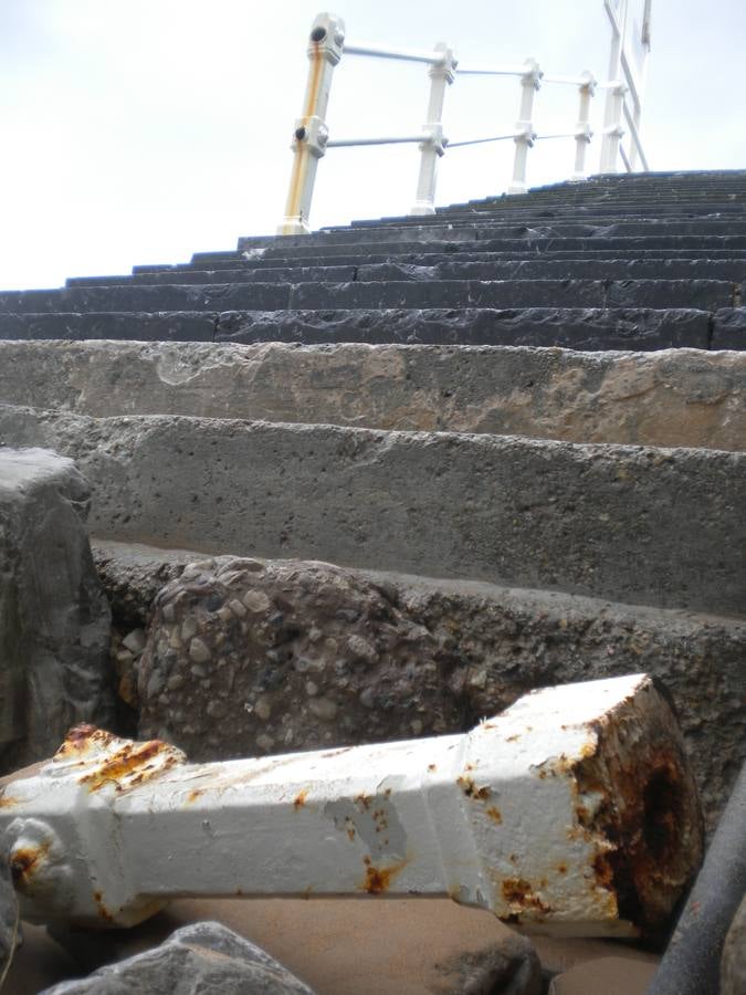 San Lorenzo tras el temporal