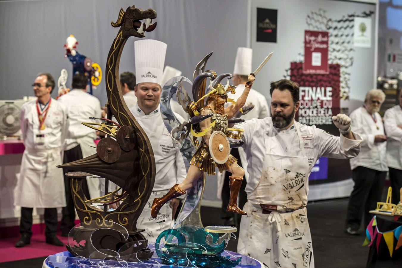 Esculturas de chocolate