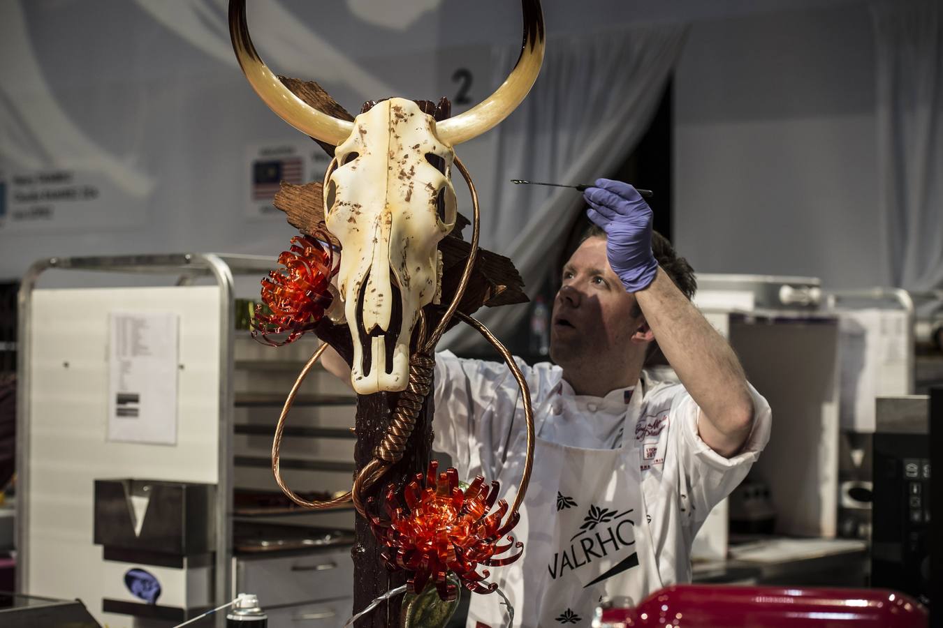 Esculturas de chocolate