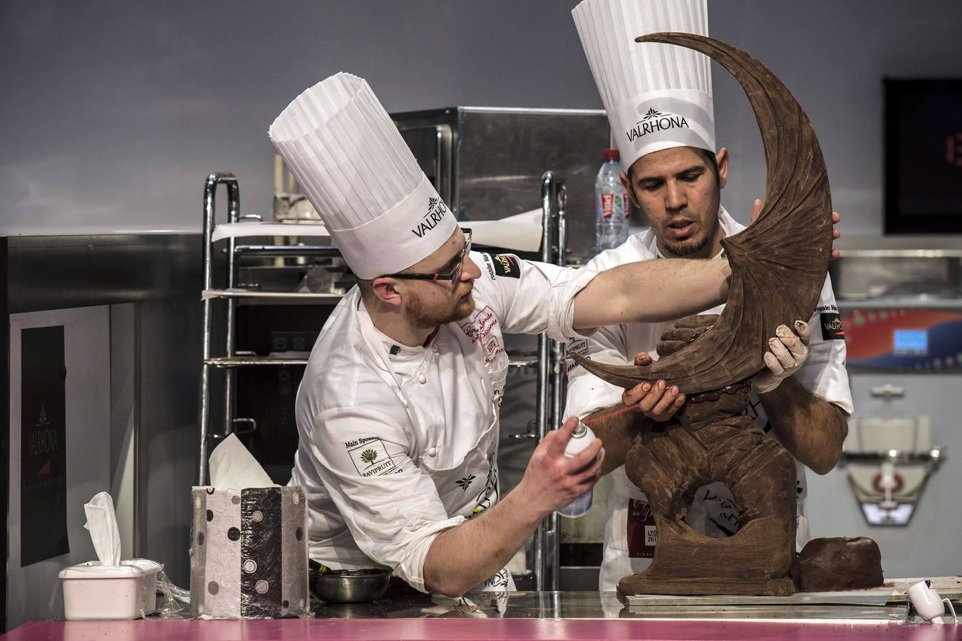 Esculturas de chocolate