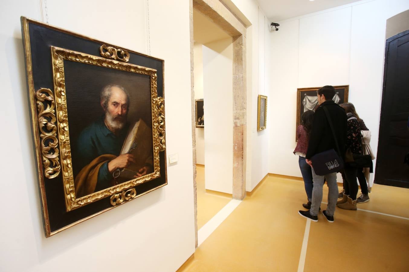 La obra &#039;Virgen con el niño&#039; de Murillo llega al Bellas Artes de Asturias