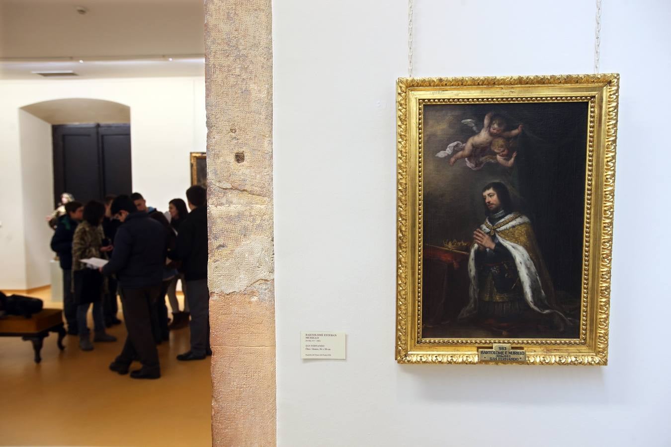 La obra &#039;Virgen con el niño&#039; de Murillo llega al Bellas Artes de Asturias