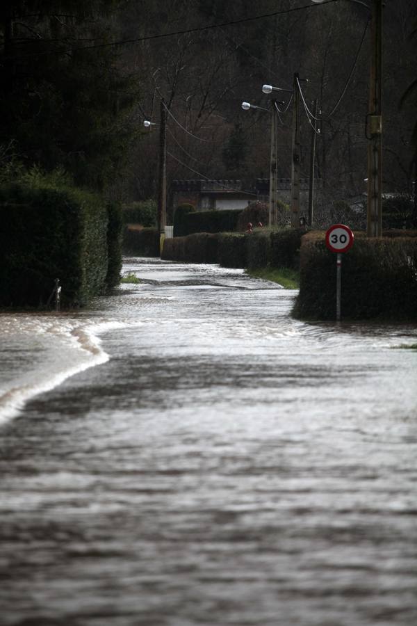 Las consecuencias del temporal en Avilés y Bajo Nalón