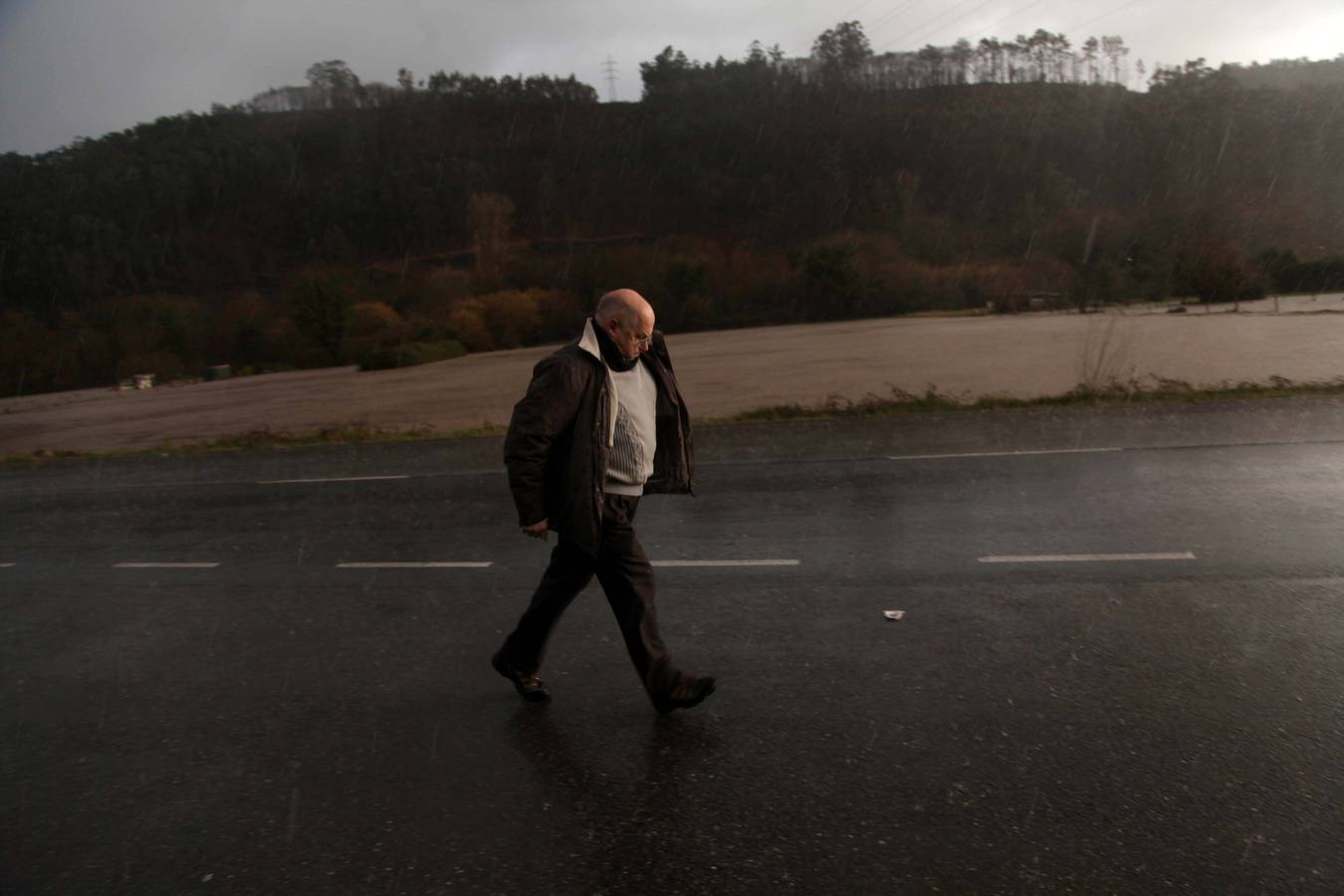 Las consecuencias del temporal en Avilés y Bajo Nalón