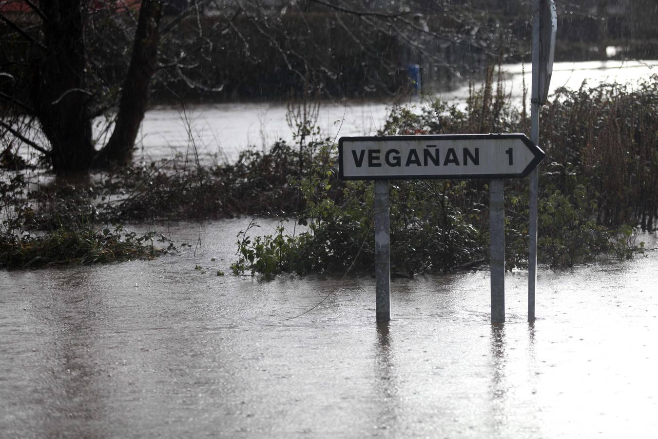 Las consecuencias del temporal en Avilés y Bajo Nalón