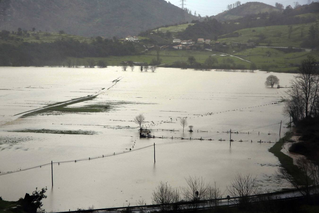 Inundaciones en el Oriente asturiano