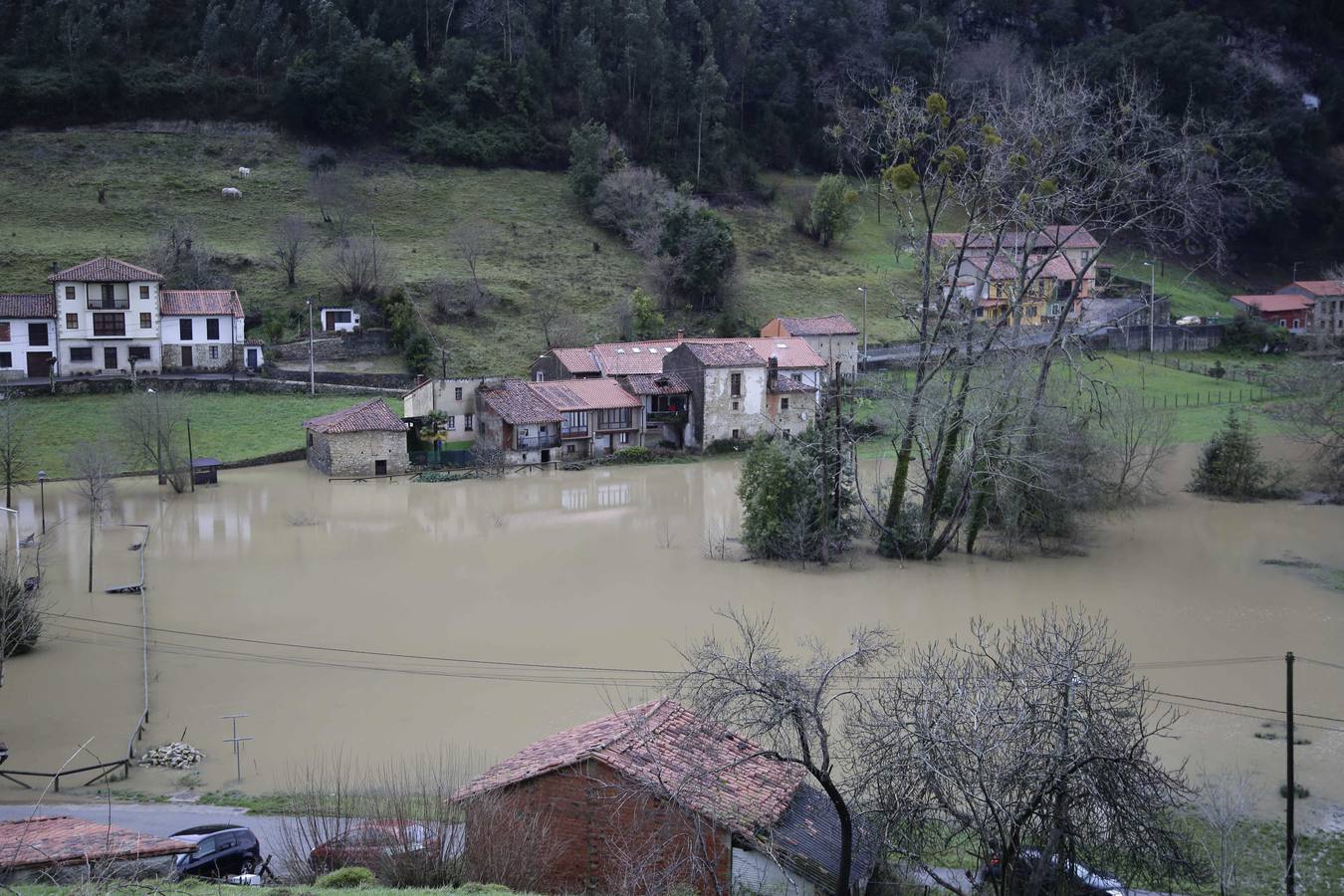 Inundaciones en el Oriente asturiano