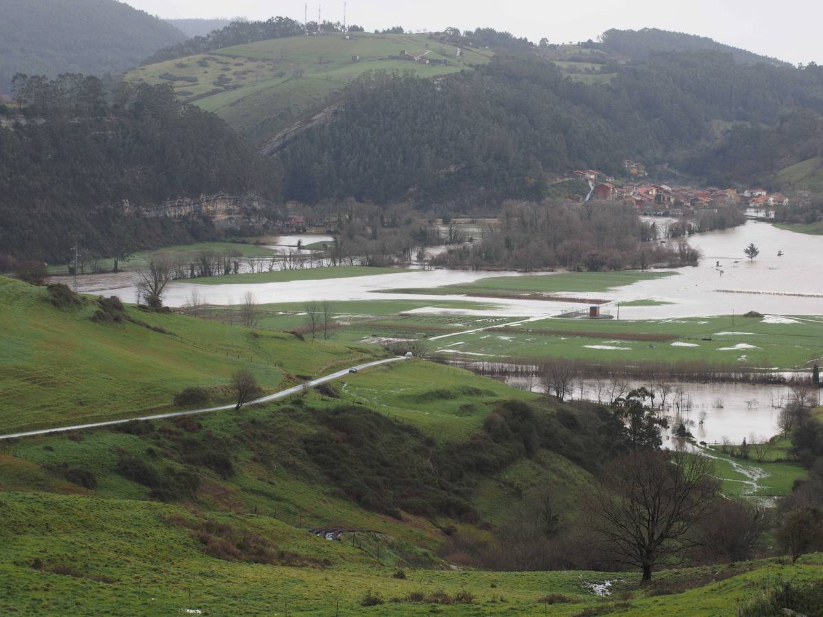 Inundaciones en el Oriente asturiano