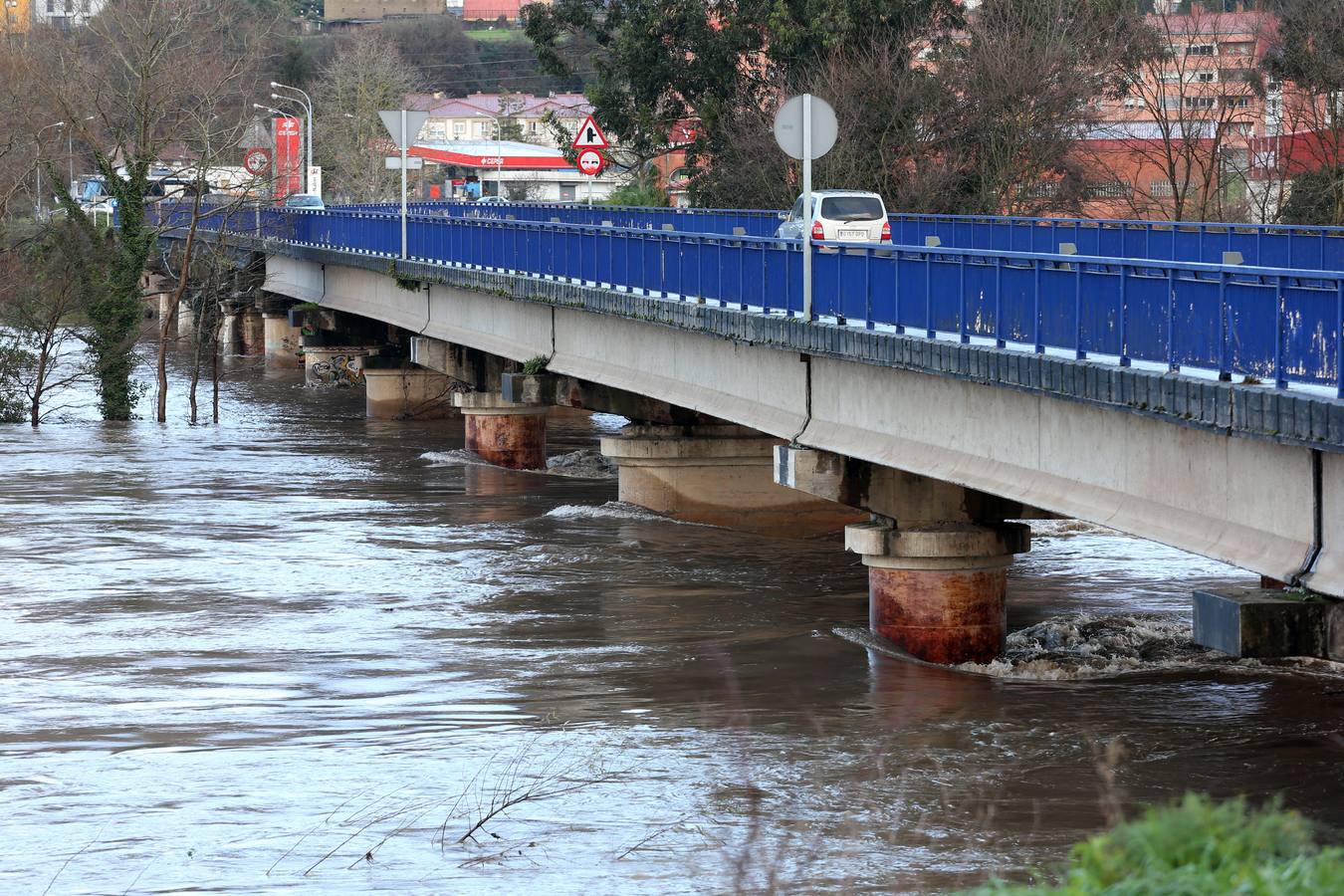 La amenazante desembocadura del río Nalón