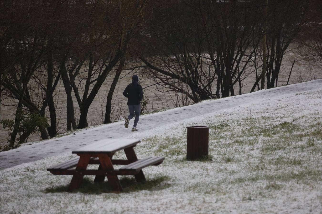 La nieve, en Asturias