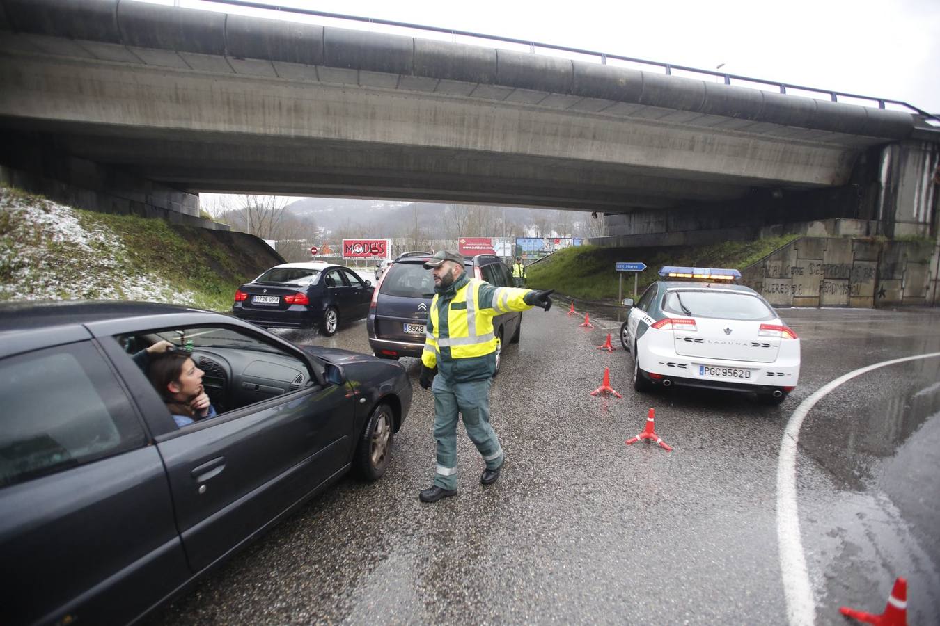 La nieve, en Asturias