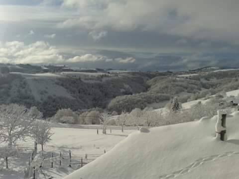 El suroccidente asturiano, bajo el manto blanco de la nieve